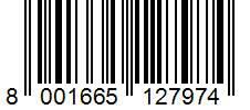 Barcode 8001665127974