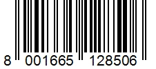 Barcode 8001665128506