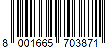 Barcode 8001665703871