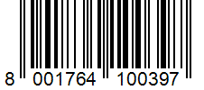 Barcode 8001764100397