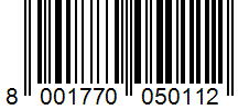 Barcode 8001770050112