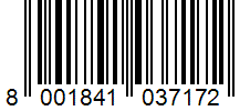kod kreskowy ean 8001841037172