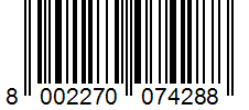 Barcode 8002270074288