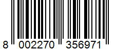 Barcode 8002270356971