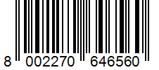 Barcode 8002270646560