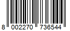 Barcode 8002270736544