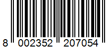 Barcode 8002352207054