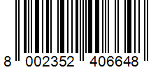 Barcode 8002352406648