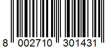 Barcode 8002710301431