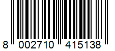 Barcode 8002710415138