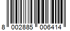 Barcode 8002885006414