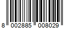 Barcode 8002885008029