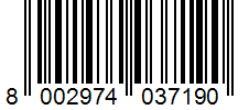 Barcode 8002974037190
