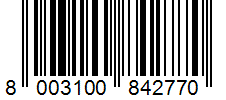 Barcode 8003100842770