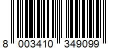 Barcode 8003410349099