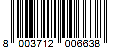Barcode 8003712006638