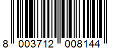 Barcode 8003712008144