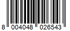 Barcode 8004048026543