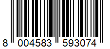Barcode 8004583593074