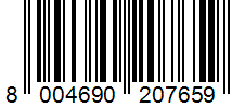 Barcode 8004690207659