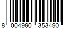 Barcode 8004990353490
