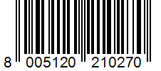 Barcode 8005120210270