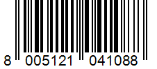 Barcode 8005121041088