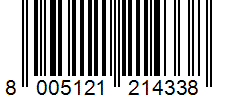 Barcode 8005121214338