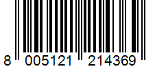 Barcode 8005121214369