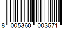 Barcode 8005360003571