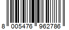 Barcode 8005476962786