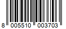 Barcode 8005510003703