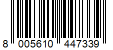EAN Barcode for 8005610447339