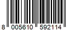 EAN Barcode for 8005610592114