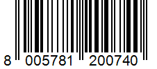 Barcode 8005781200740
