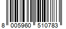 Barcode 8005960510783