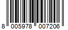 Barcode 8005978007206