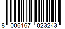 Barcode 8006167023243