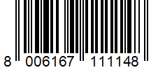 Barcode 8006167111148