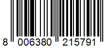 Barcode 8006380215791