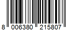 Barcode 8006380215807
