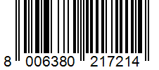 Barcode 8006380217214
