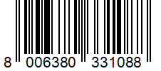 Barcode 8006380331088