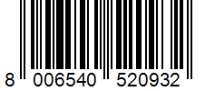kod kreskowy ean 8006540520932