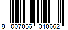 Barcode 8007066010662