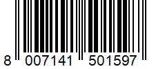 Barcode 8007141501597