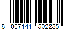 Barcode 8007141502235