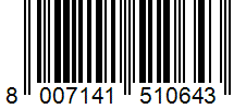 Barcode 8007141510643