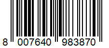 Barcode 8007640983870