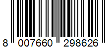 Barcode 8007660298626